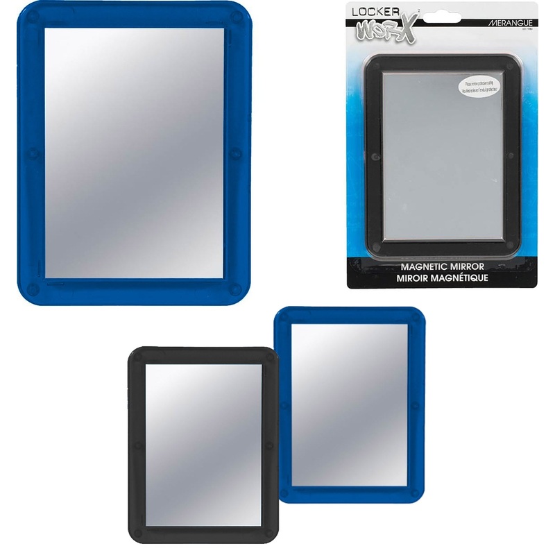 Merangue Magnetic Mirror Plastic Frame 5.25x7x.025in