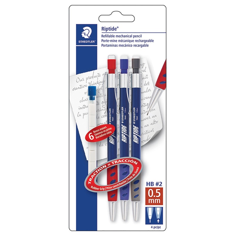 Staedtler Riptide 3 Mechanical Pencils Refillable 0.5mm