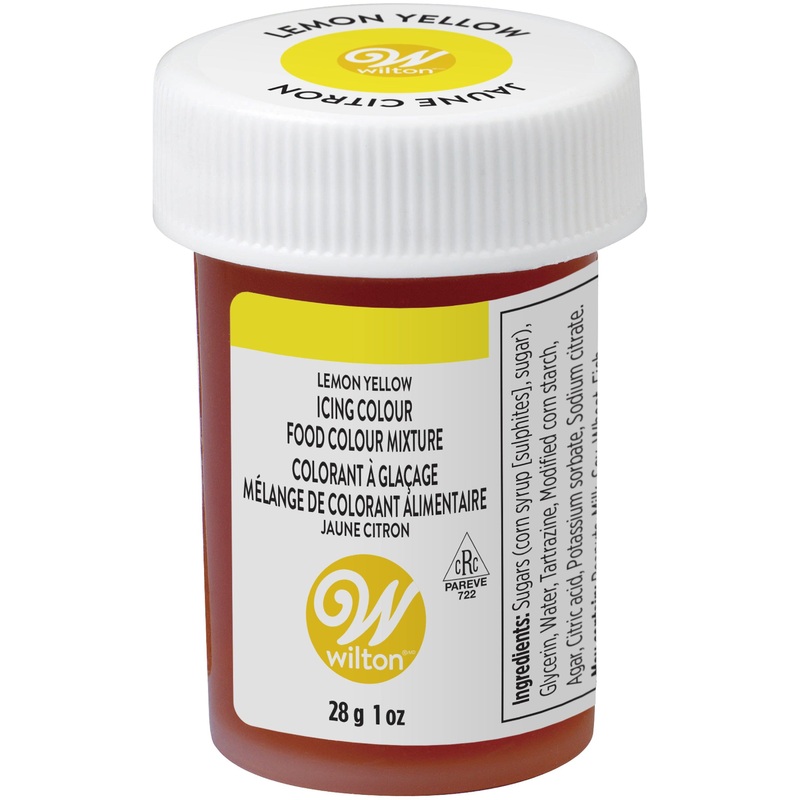Wilton Icing Color Lemon Yellow 1oz (28g)