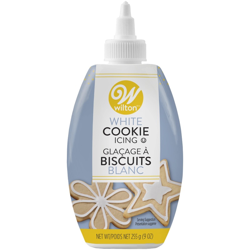 Wilton White Cookie Icing 9oz (255g)