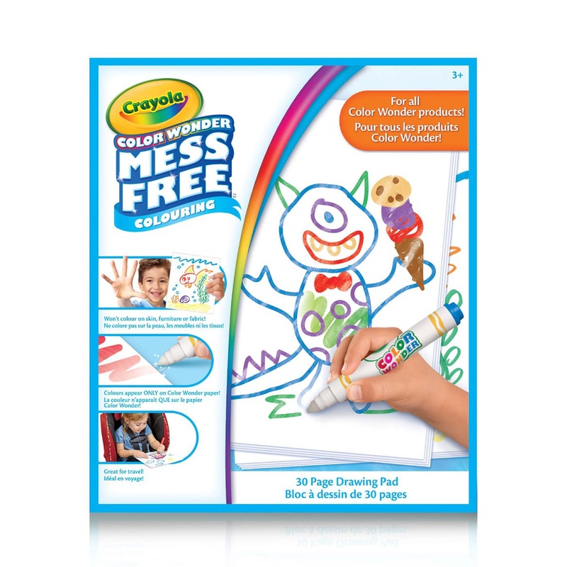 Crayola Color Wonder Coloring Book – 30 Pages 8.5x10in