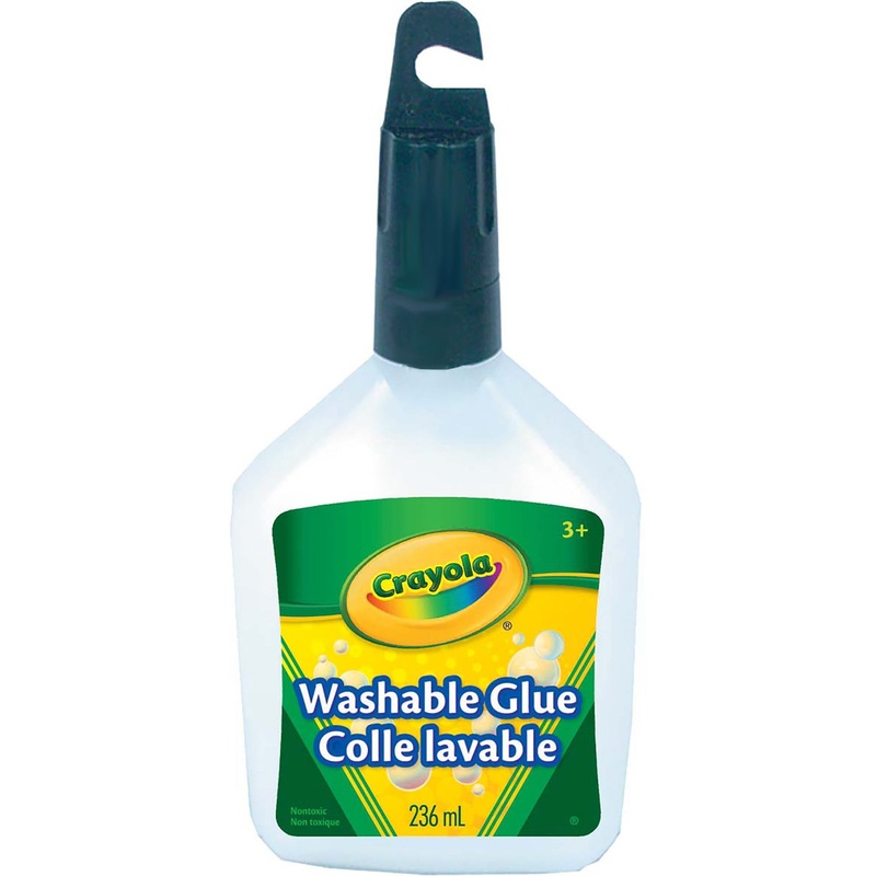 Crayola School Glue Non-toxic – Washable 8oz (236ml)