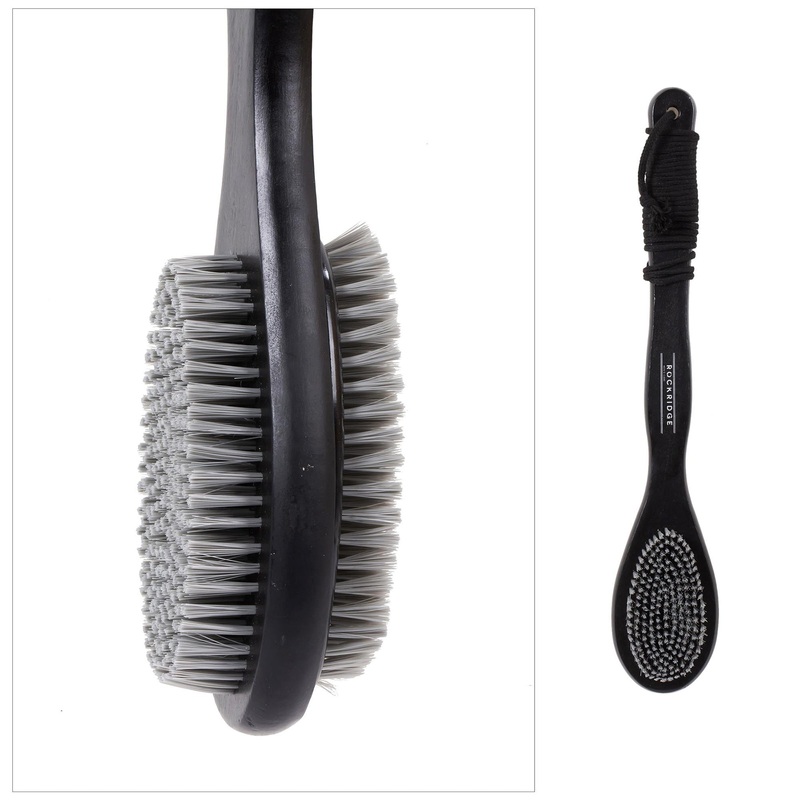 Bodico Body Bath Black Wooden Brush 17in