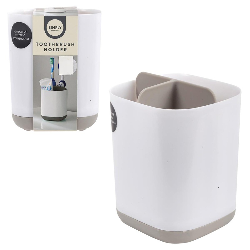 Bodico Toothbrush Holder Plastic 3.5×3.7×4.5in