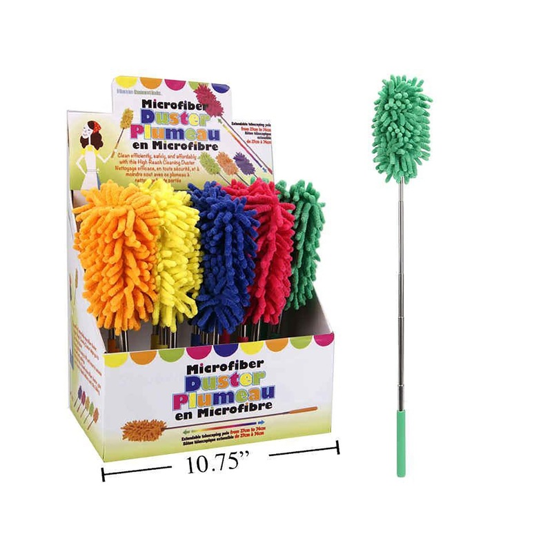 Home Essentials Extendable Microfiber Duster  10.6in to 29.1in