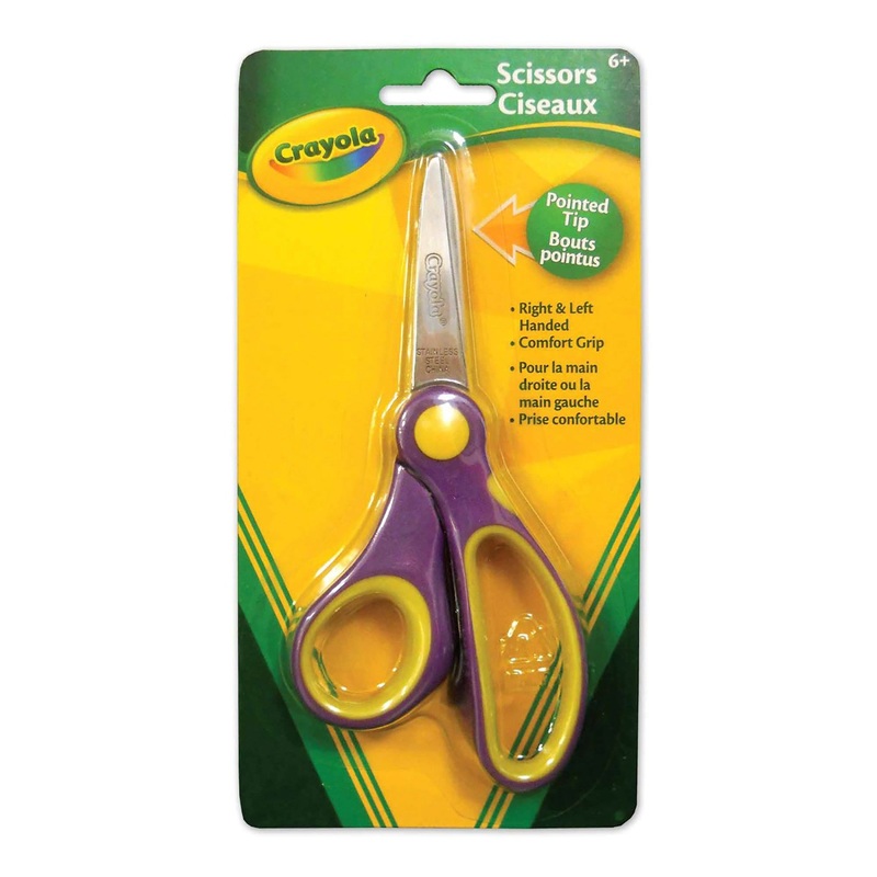Crayola Pointed Tip Scissors – Metal 5.5in