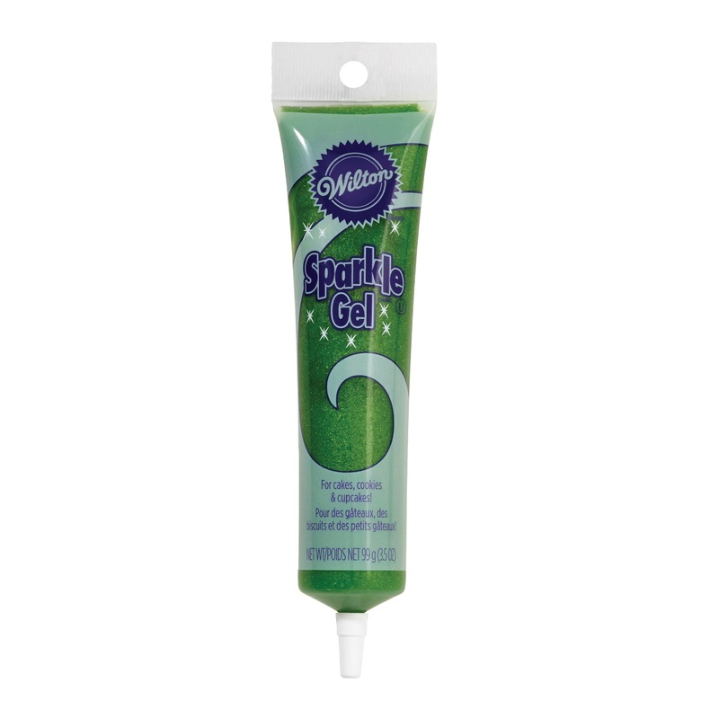 Wilton Green Sparkle Gel Icing 3.5oz (99g)