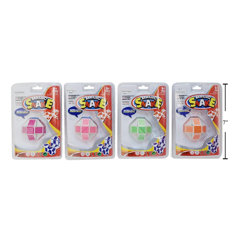 Fidget Magic Cube Plastic 2x2in