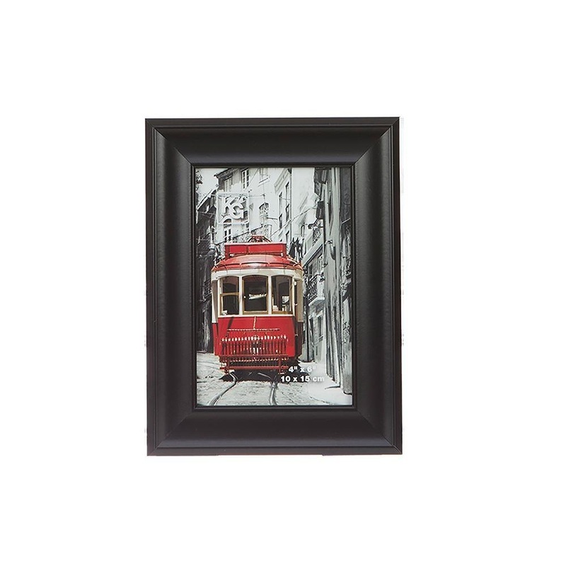 KG Reagan Black Wood Frame 4x6in