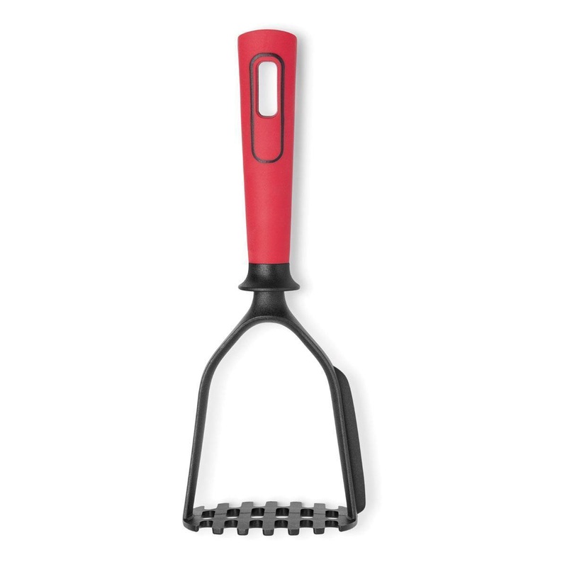 Starfrit Black and Red Nylon Potato Masher 11.25po