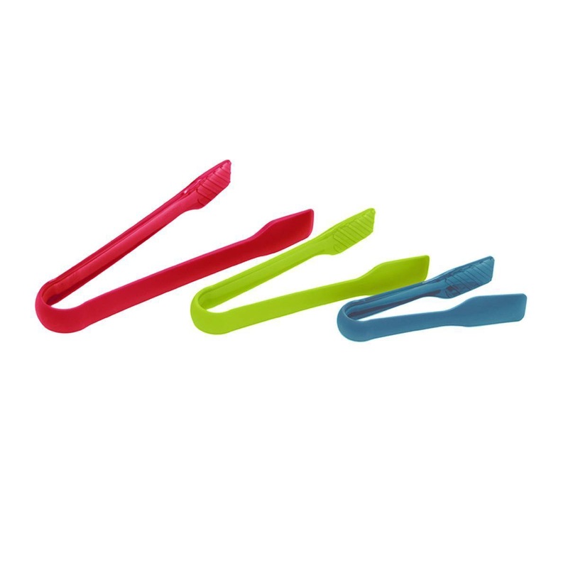 Starfrit Set of 3 Nestable Nylon Tongs 6in – 8in – 10in