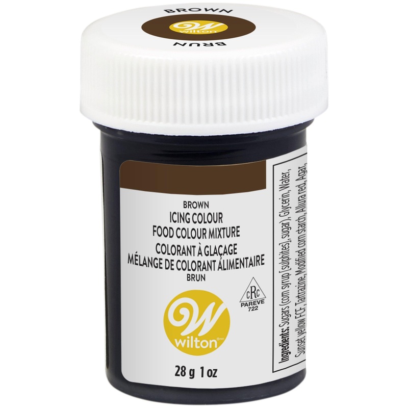 Wilton Icing Color Brown 1oz (28g)