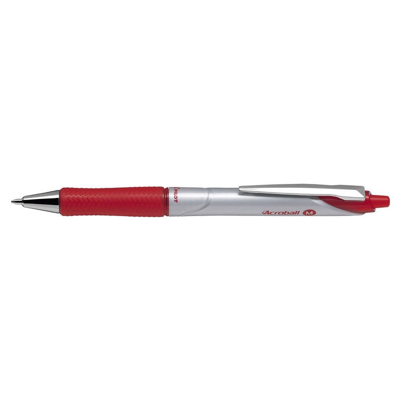 Pilot Acroball Pen – Red Ink Medium Point