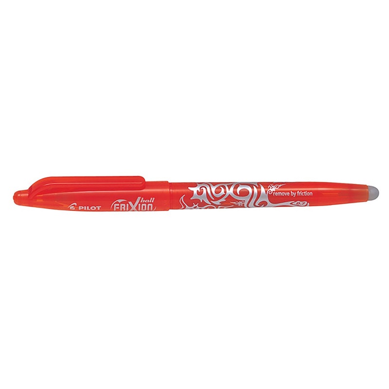 Pilot Frixion Erasable Pen – Dark Orange Ink 0.7mm