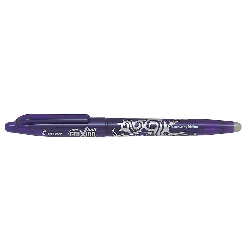 Pilot Frixion Erasable Pen – Dark Purple Ink 0.7mm