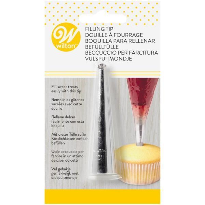 Wilton Filling Tip #230 Stainless Steel 0.67×2.75in