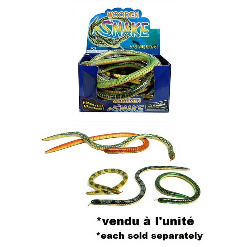 Wooden Snake 27.5in Age 3+