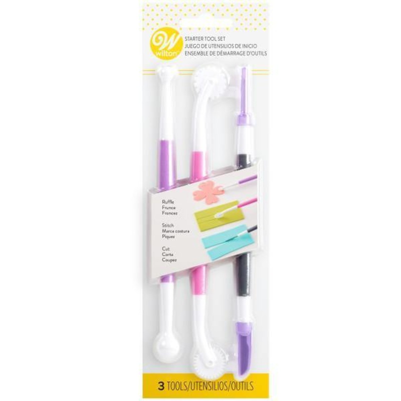 Wilton 3pcs Starter Tool Set 6.5 to 7in