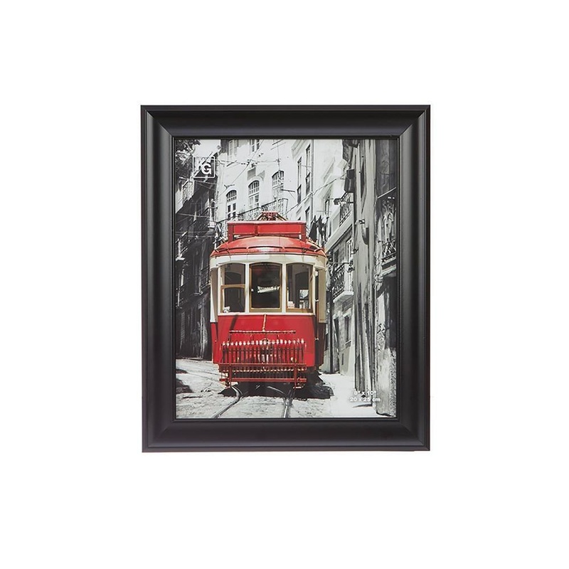 KG Reagan Black Wood Frame 8x10in