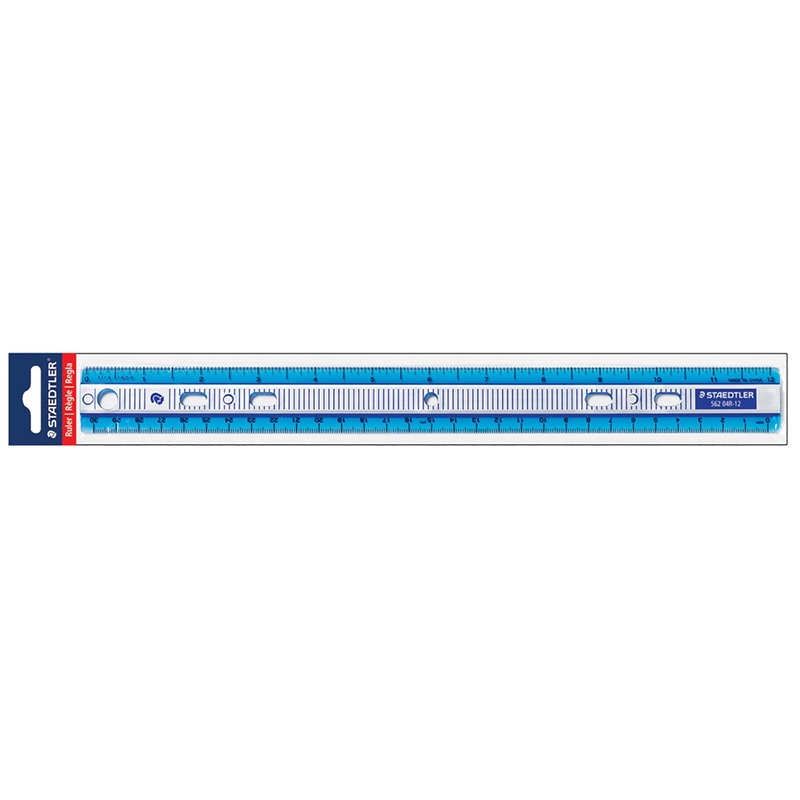 Staedtler Ring Binder Ruler Shatterproof 12in