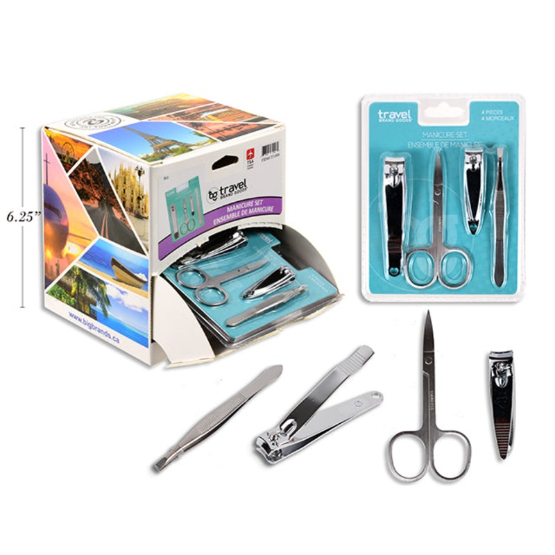 4pcs Manicure Set – Travel Size