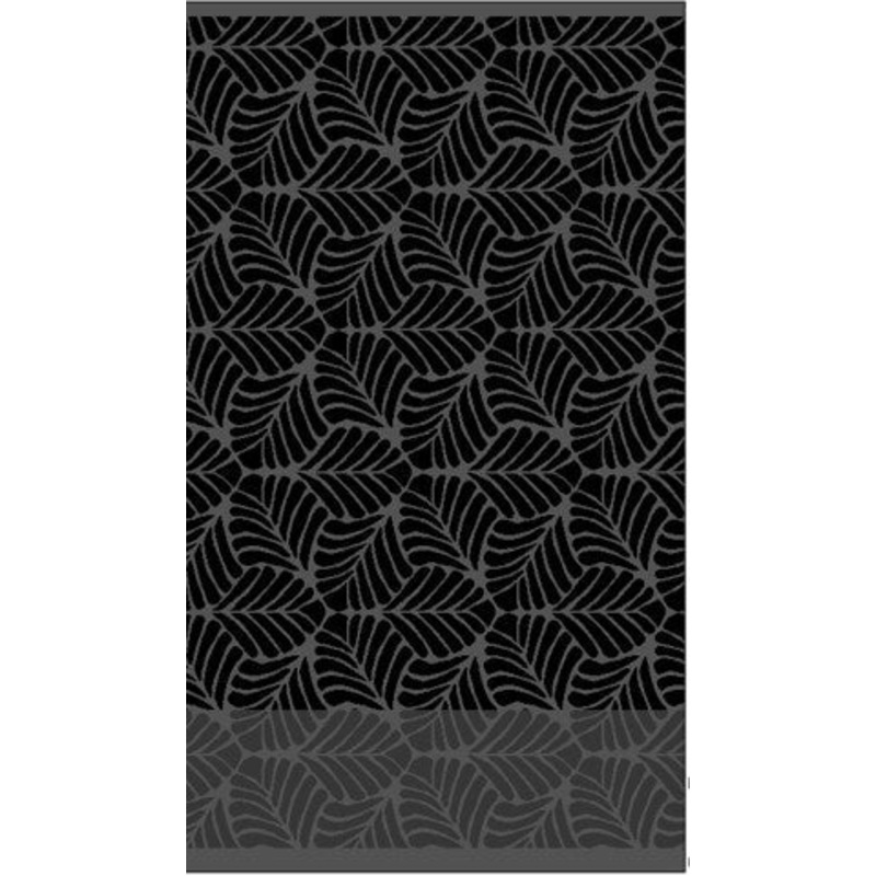 Baltic Collection Bath Towel 100% Cotton – Black 27x50in