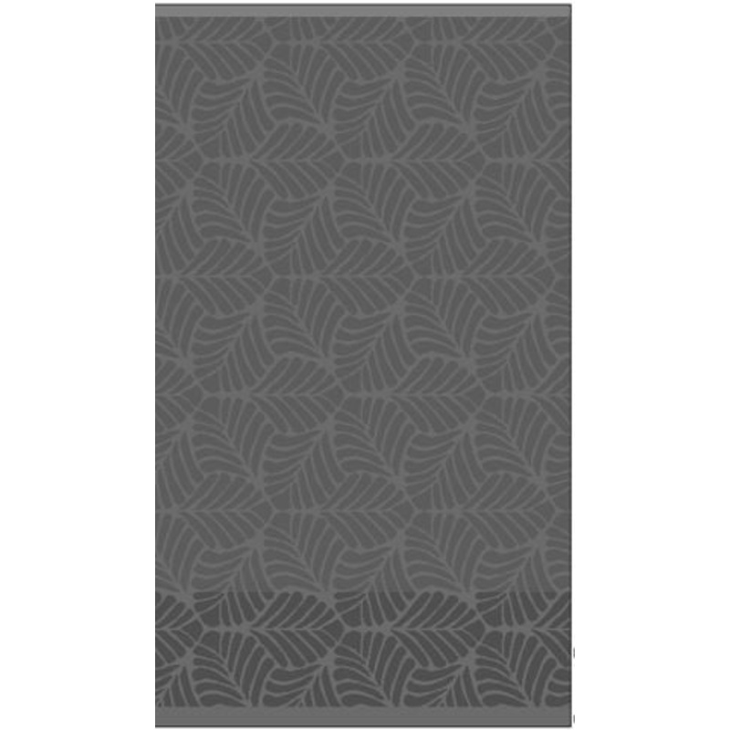 Baltic Collection Bath Towel 100% Cotton – Dark Grey 27x50in