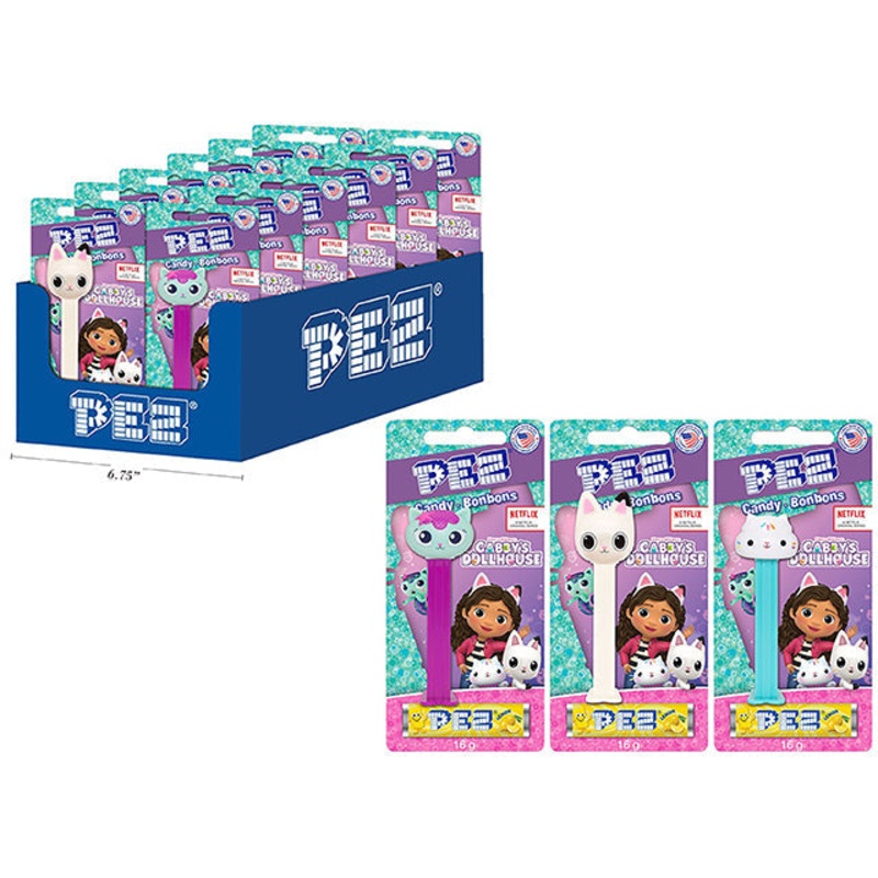 Gabby’s Dollhouse Pez Candy 16g  VRT