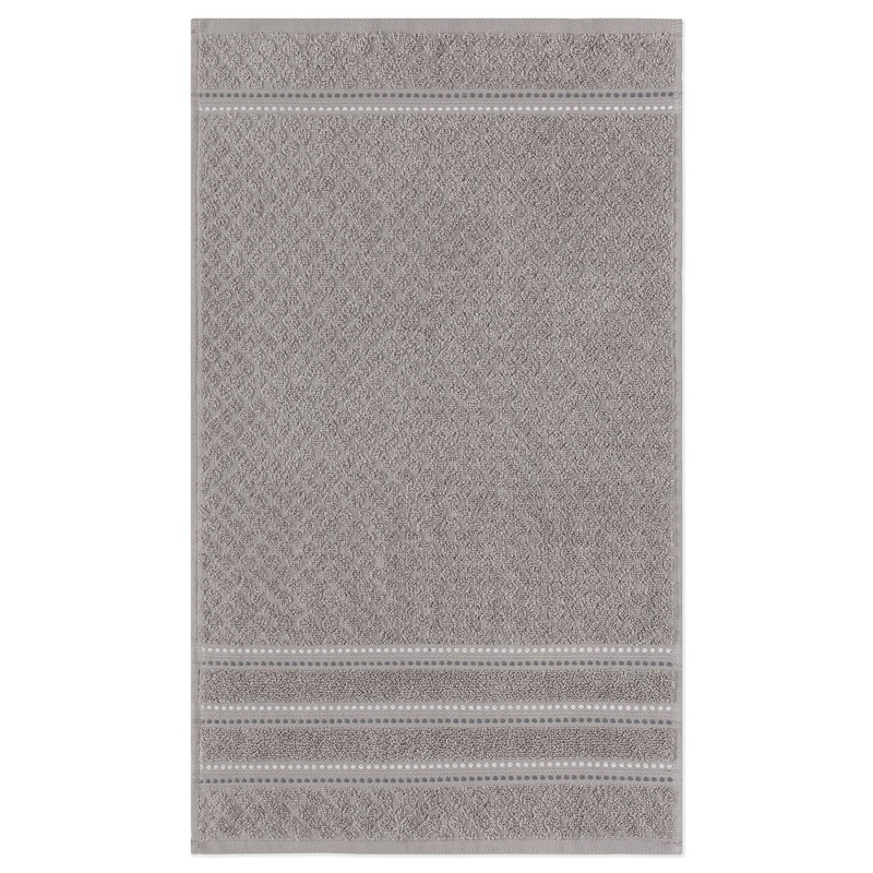 Ambiance Collection Terry Hand Towel 100% Cotton – Taupe 15x26in