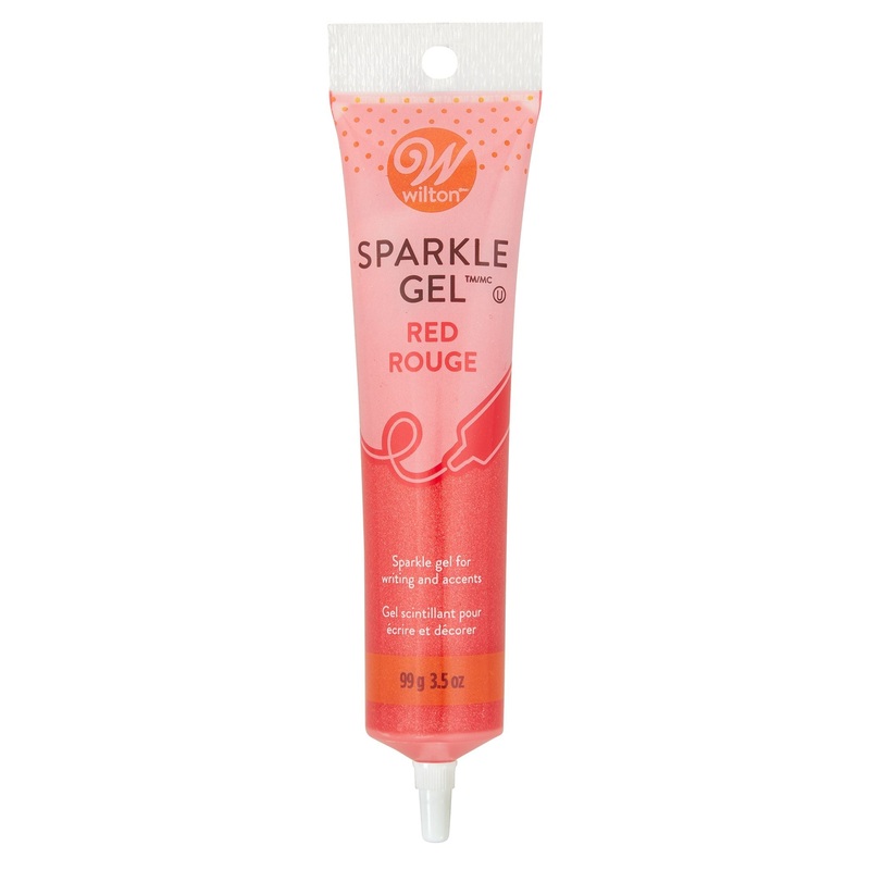 Wilton Red Sparkle Gel Icing 3.5oz (99g)