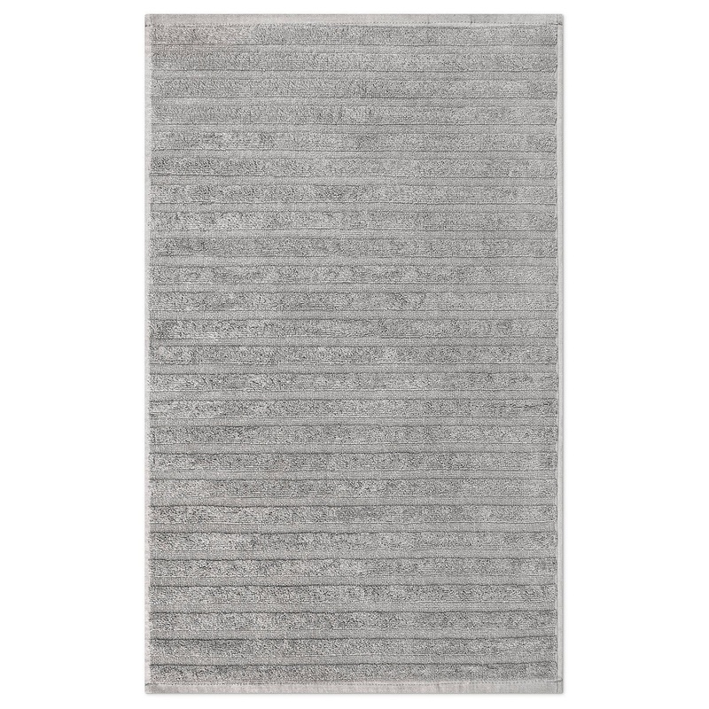 Woven Textured Terry Hand Towel 100% Cotton – Charcoal 16x26in