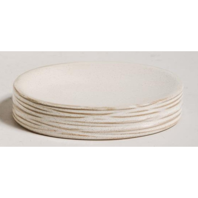 Beige Sandstone Soap Dish 5×3.25in