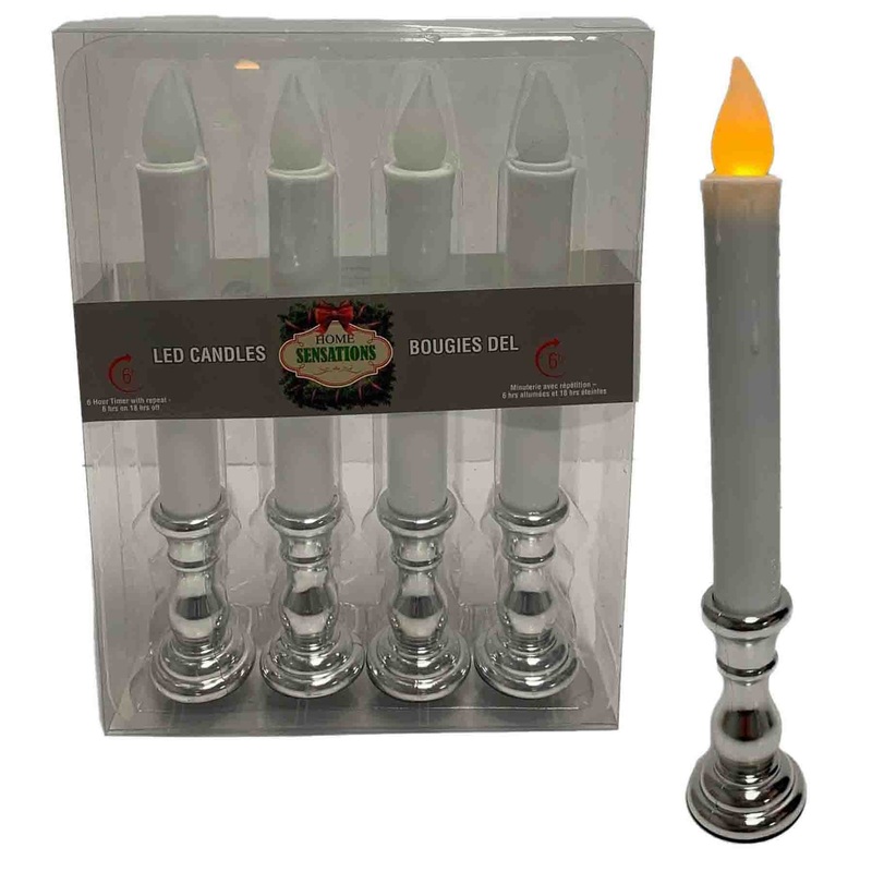 Christmas 4 Led Candles