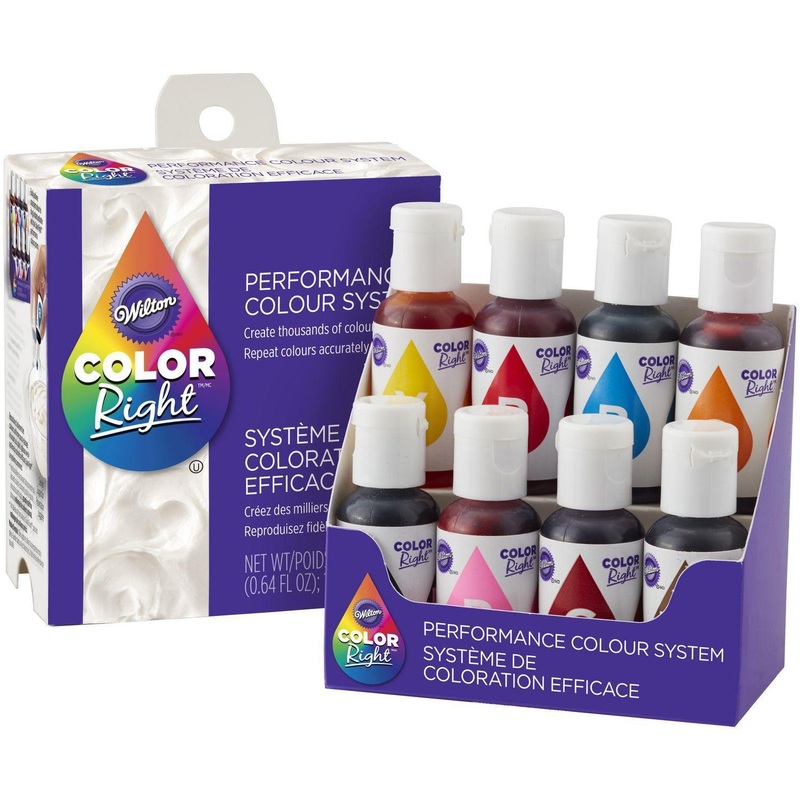Wilton Color Right Food Color Kit B