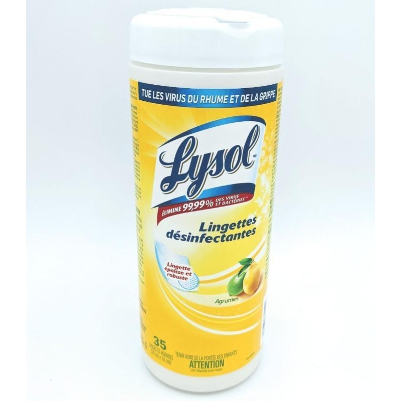 35 Lysol Disinfectant Wipes
