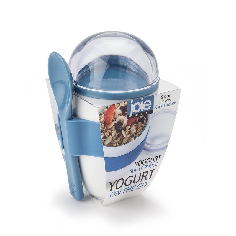 Joie On the Go Yogurt Container with Spoon 6x3in