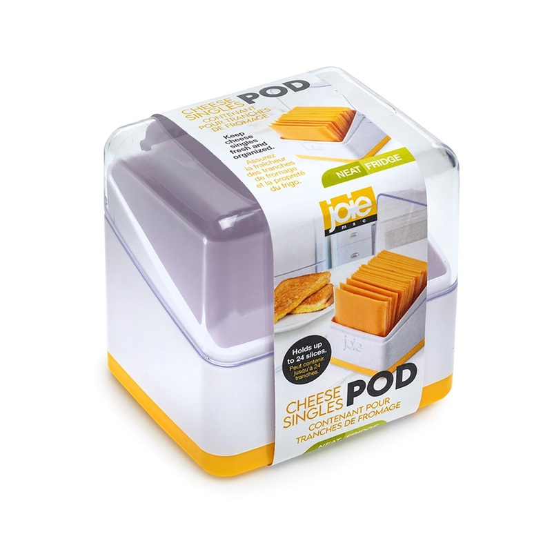 Joie Plastic Cheese Single Pod – Contains up to 24 Slices 4×3.4in