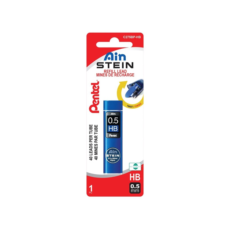 Pentel Ain Stein 40 Refill HB Leads 0.5mm
