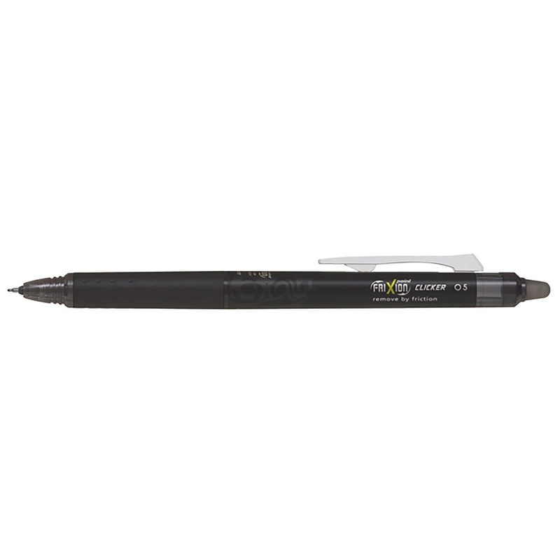 Pilot Frixion Clicker Pen – Black Ink 0.5mm