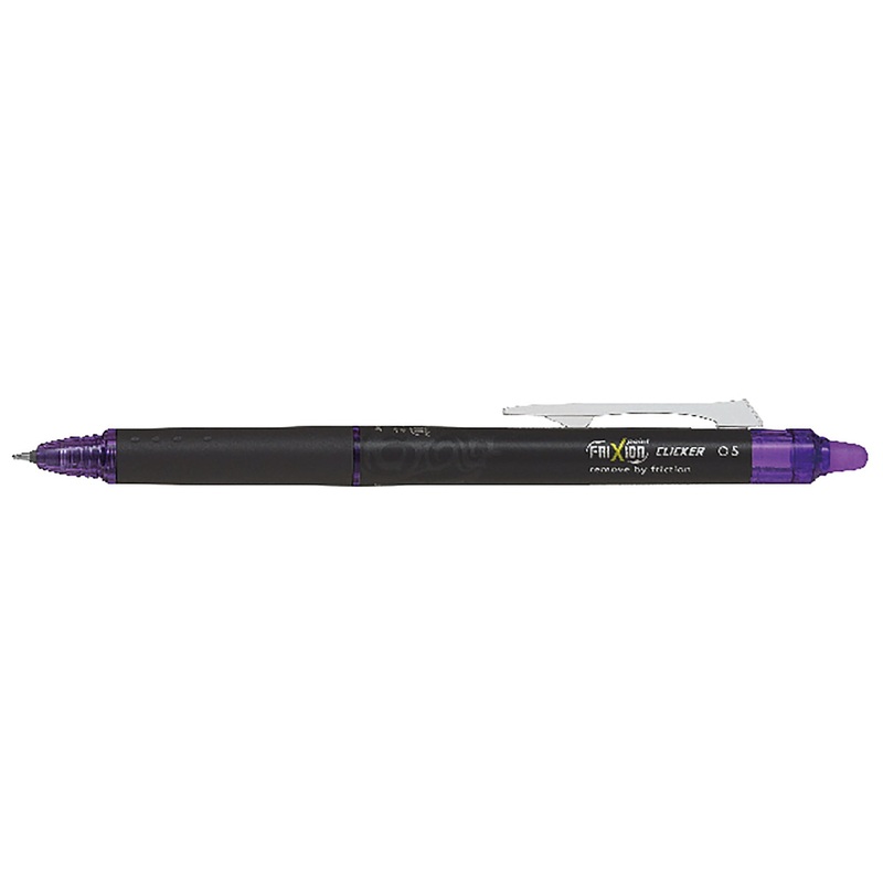Pilot Frixion Clicker Pen – Purple Ink 0.5mm