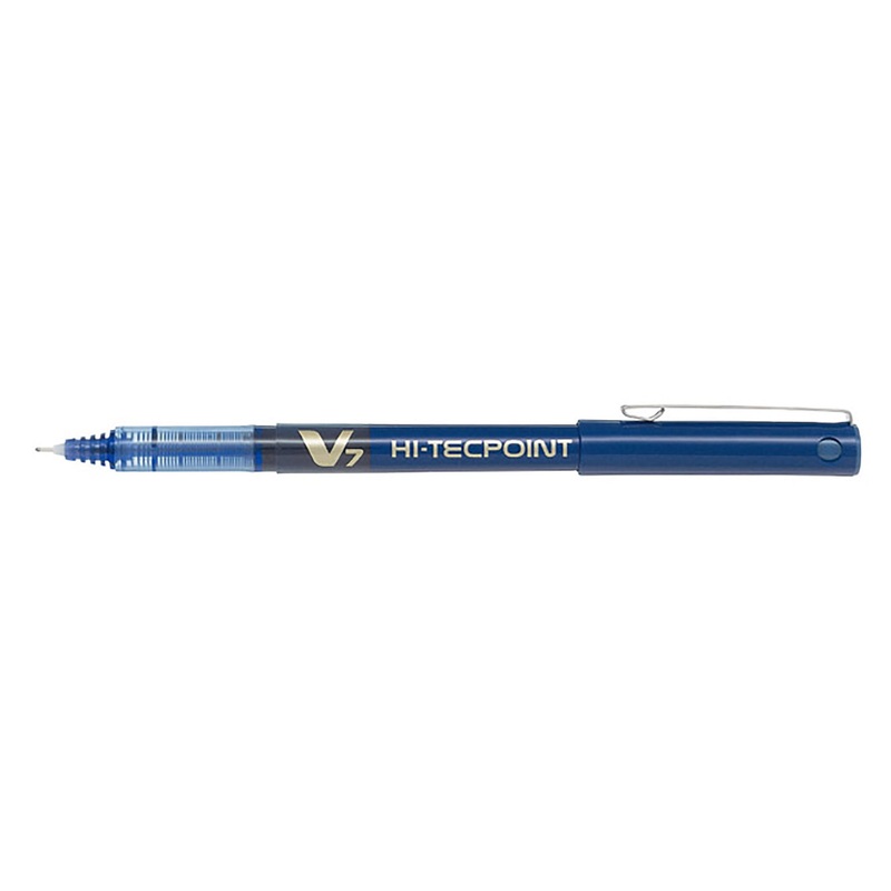Pilot Hi-Tecpoint Pen with Cap – Blue Ink 0.7mm