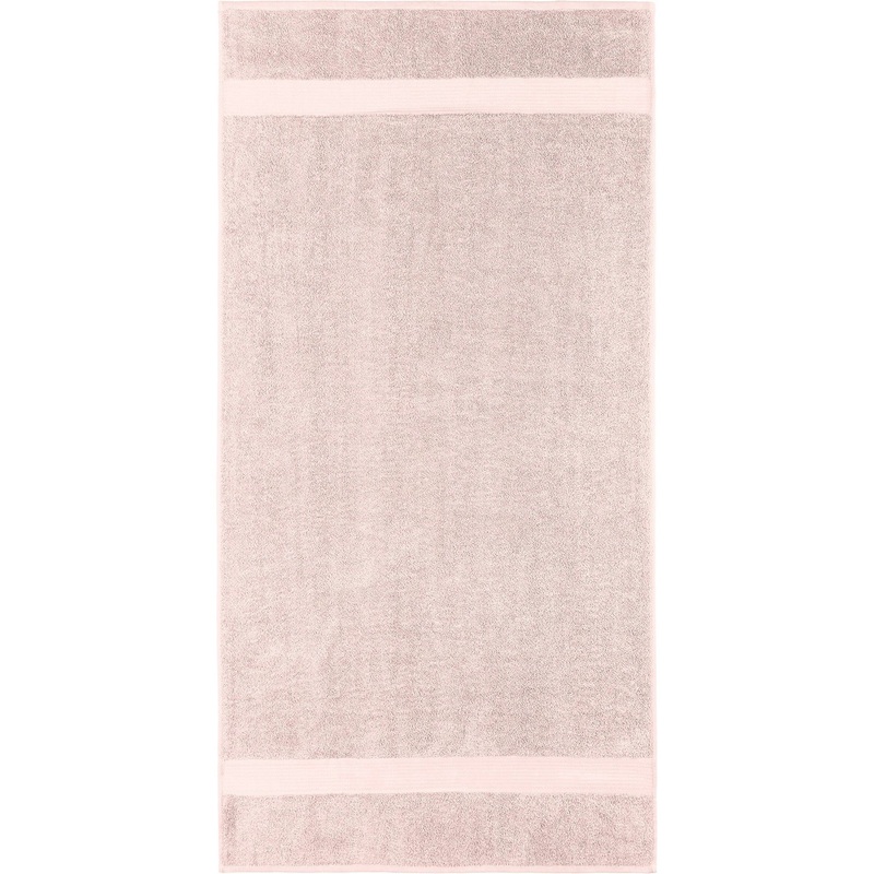 Allure Collection Dobby Border Bath Towel 100% Cotton – Pink 25x50in