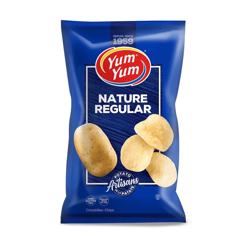Yum Yum Regular Potato Chips 200g