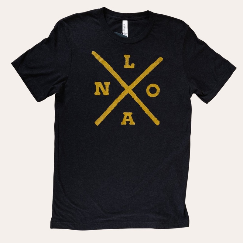 NOLA X|Women’s Small|Women’s Medium|Women’s Large|Women’s X-Large|Women’s XX-Large|Unisex X-Small|Unisex Small|Unisex Medium|Unisex Large|Unisex X-Large|Unisex XX-Large|Unisex 3X-Large|Triblend