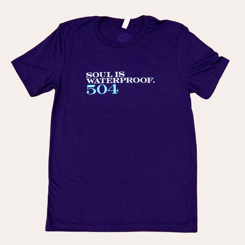 Soul Is Waterproof 504|Women’s Small|Women’s Medium|Women’s Large|Women’s X-Large|Women’s XX-Large|Unisex X-Small|Unisex Small|Unisex Medium|Unisex Large|Unisex X-Large|Unisex XX-Large|Unisex 3X-Large|Triblend