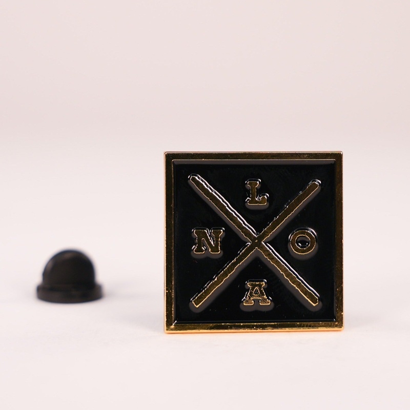 Nola X Enamel Pin