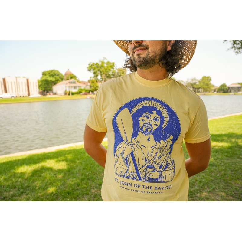 St. John of the Bayou|Unisex Small|Unisex Medium|Unisex Large|Unisex X-Large|Unisex XX-Large|Unisex 3X-Large|Cotton