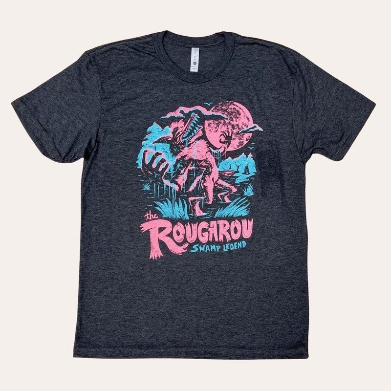 The Rougarou Swamp Legend|Women’s Small|Women’s Medium|Women’s Large|Women’s X-Large|Women’s XX-Large|Unisex X-Small|Unisex Small|Unisex Medium|Unisex Large|Unisex X-Large|Unisex XX-Large|Unisex 3X-Large|Triblend