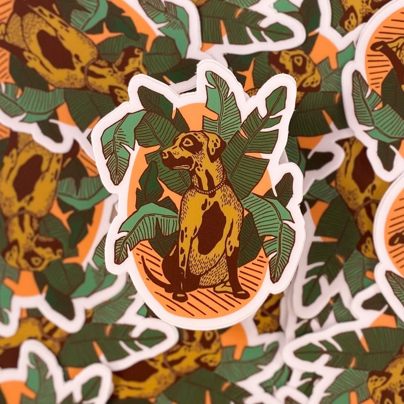 Catahoula Sticker