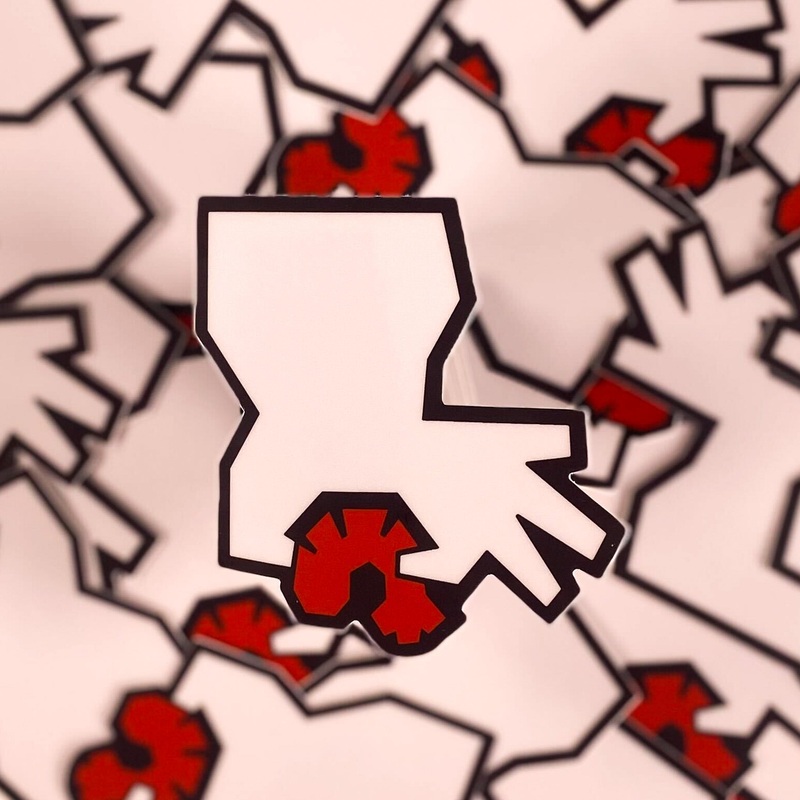 LA Pinch Sticker